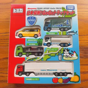 레어 미개봉 새상품 토미카 일본 횡단! GoGo 트럭 세트