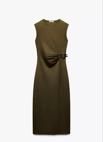 ZARA 트윌 미디 기장 원피스