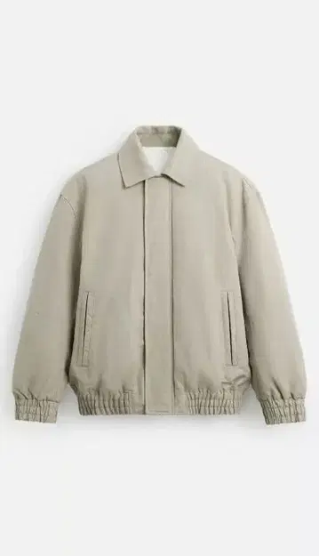 ZARA 코튼&린넨 퍼프 자켓 S 사이즈 블루종