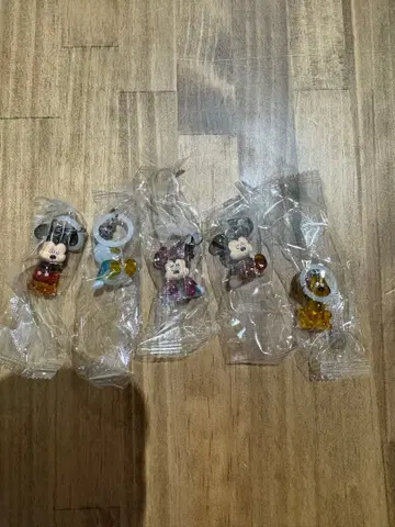 디즈니 캐릭터 마츠모토 세이지 메지루시 액세서리 전 5종 컴프 세트