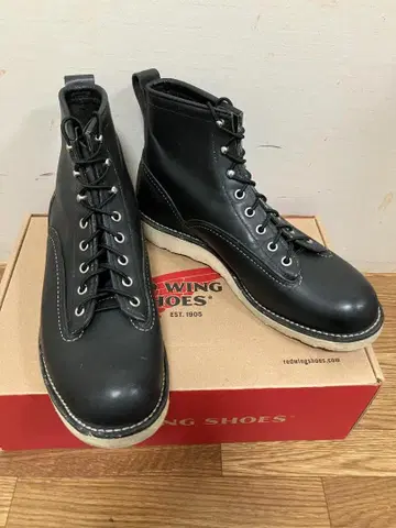 REDWING 레드윙 2913 라인맨 블랙 8.5D