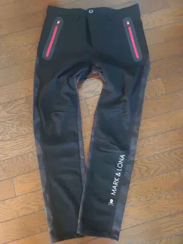 MARK & LONA 블랙 카모플라쥬 팬츠