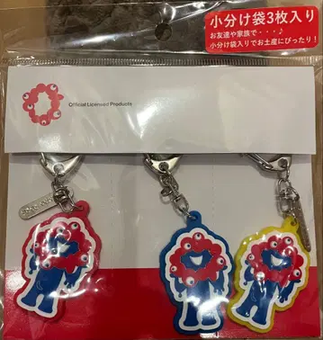 미야쿠미야쿠 캐릭터 아크릴 키링 3개 세트