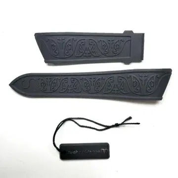 테크노마린 마오리용 고무 벨트 (루프 없음) 택 세트 판매 블랙