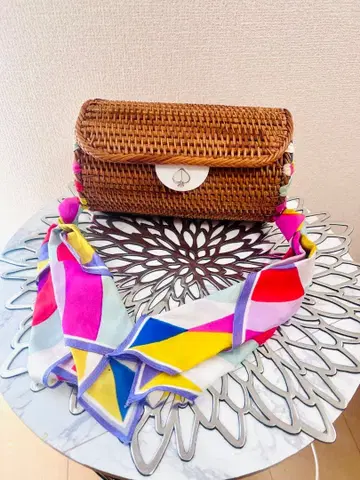 Kate Spade 바스켓백 스카프 포함