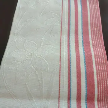 하카타 오리 코부쿠로 오비 한폭 오비 순수 실크 본장 치쿠젠