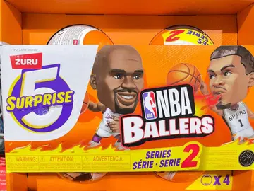 새상품 NBA Ballers Series 2 서프라이즈 공 4개 세트