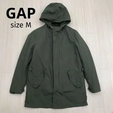 GAP 갭 밀리터리 모즈 코트 라이너 포함 M
