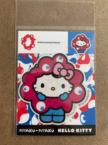 먀쿠먀쿠 변신 어패럴 스티커 전신 헬로키티 산리오 만박