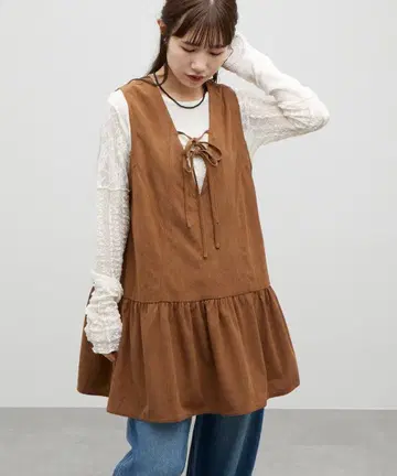 DISCOAT umm. 코듀로이 미니 원피스