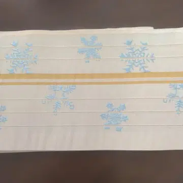 눈꽃 반폭 오비