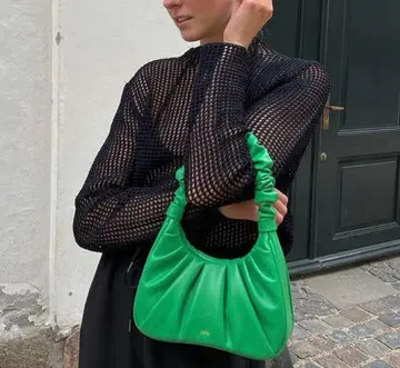 JW pei Gabbi 그린 핸드 숄더백