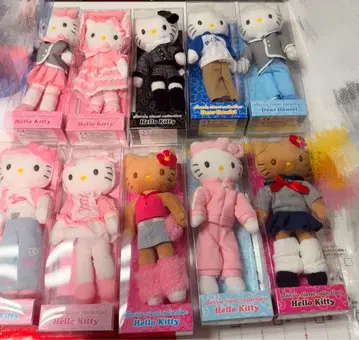 Sanrio closet 옷장 롱 레그 키티 마스코트 컴플리트