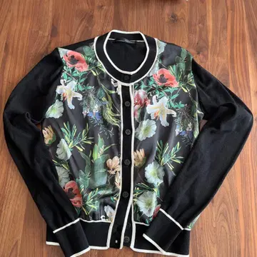 Adonisis 플라워 프린트 가디건 S 사이즈