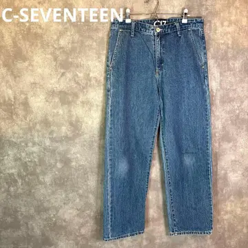 C-SEVENTEEN 데님 팬츠 L 사이즈 테이퍼드 스트레이트