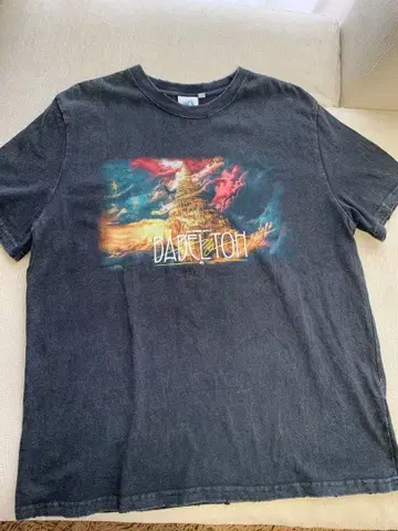 미세스 빈티지 T셔츠 블랙