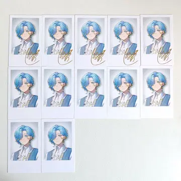 니지산지 스푸레아 시노미야 유노 폴라로이드풍 카드