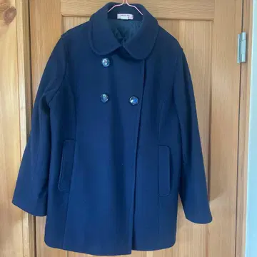 MITSUTA 중고생 더블 버튼 박스 코트