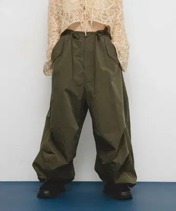 새상품급 KBF 2WAY 카고 와이드 팬츠