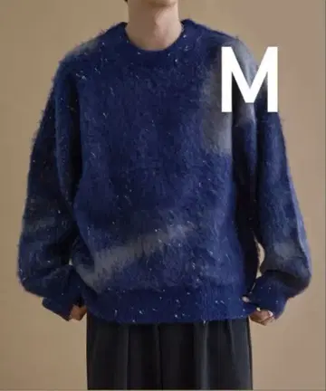 epnok 아브스트랙트 루즈 니트 M