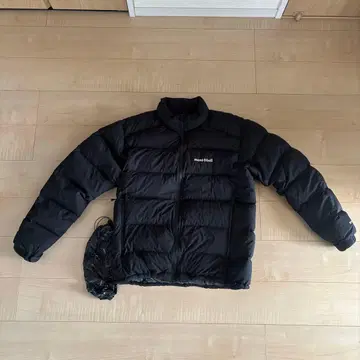 mont-bell XL 블랙 다운 자켓