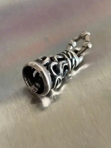 실버 925 종 벨 아라베스크