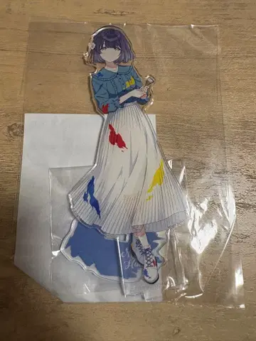 학마스 하타야 미스즈 아크릴 스탠드 페인터 스타일