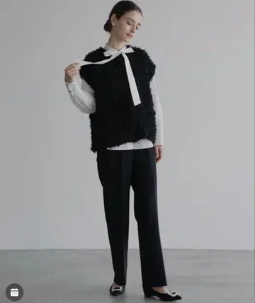 [ 클리닝 완료 ] OHGA 24AW 모케 베스트 MOKE VEST