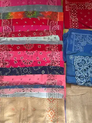 80s 90s 미국제 반다나 믹스 20장 C