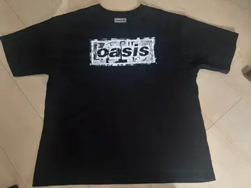 oasis live '25 티셔츠 블랙 UK 디자인