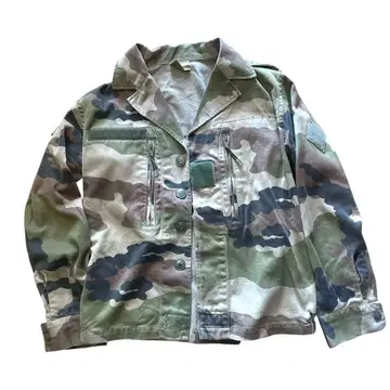 프랑스군 F2 자켓 CCE 카모플라주 사이즈 80C 여성 사이즈