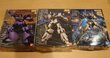 MG 시리즈 건담 프라모델 3종 세트