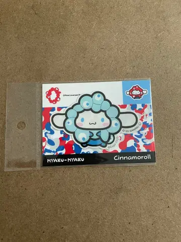 먀쿠먀쿠 변신 어패럴 스티커 전신 산리오 만박 시나모롤