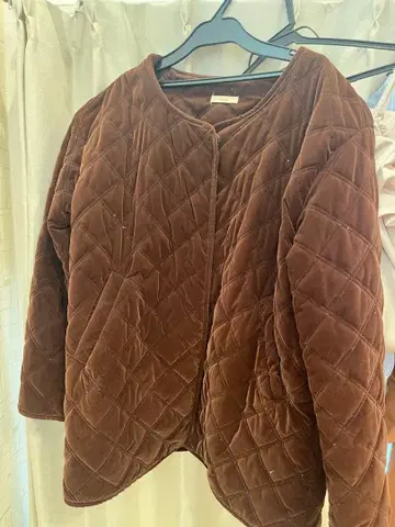 mystic 브라운 퀼팅 자켓 L 사이즈 상당