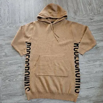 로데오 크라운 니트 후드티 원피스