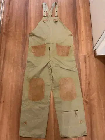 NEPENTHES 네펜데스 HOGGS 호그스 가죽 패치 오버롤