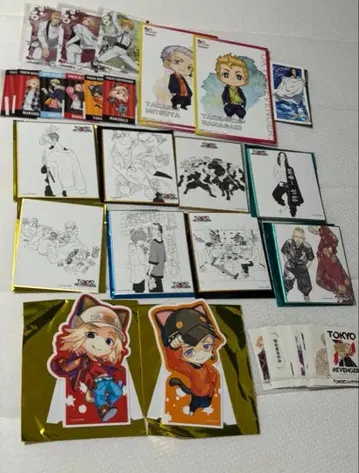 도쿄 리벤저스 색지 파샤코레 등 묶음 판매