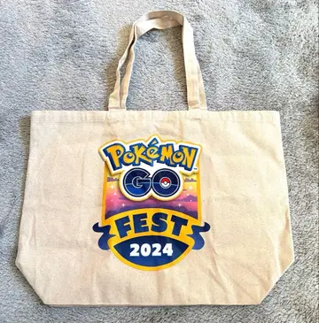 포켓몬 GO fest 2024 센다이 한정판 토트백