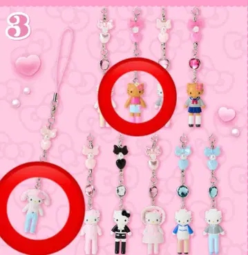 [ 완판! ] 산리오 옷장 컬렉션 갸루 키티, 토끼 귀 니트 모자 키티