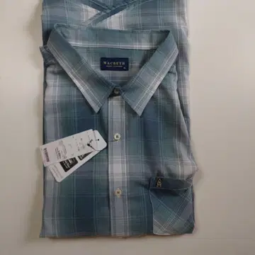 빅 사이즈 맥베스 MACBETH 반팔 셔츠 와이셔츠 4L