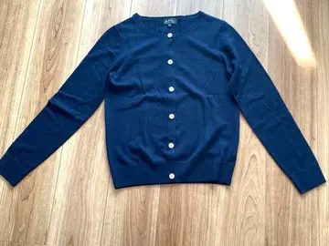 [ 새상품급 ] A.P.C. 네이비 가디건 S