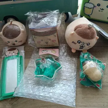 밤만쥬 키링 포함 봉제 인형 약 8cm