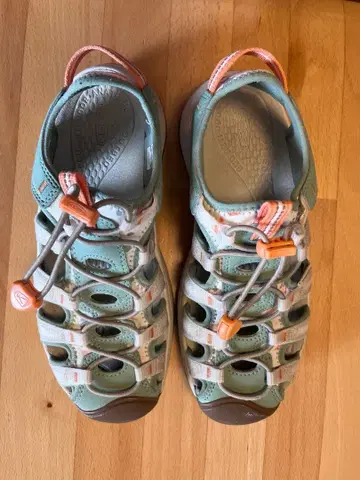 KEEN 아웃도어 샌들 민트 그린