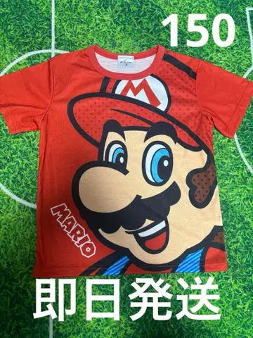 [ 미사용 새상품 ] USJ 마리오 T셔츠 어린이용 150