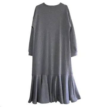 [ La-gemme ] 속기모 맨투맨 머메이드 원피스 M 그레이 라지엠