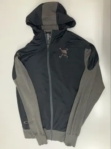 oakley 스컬 자수 지퍼 니트 M 골프웨어 해골 자켓