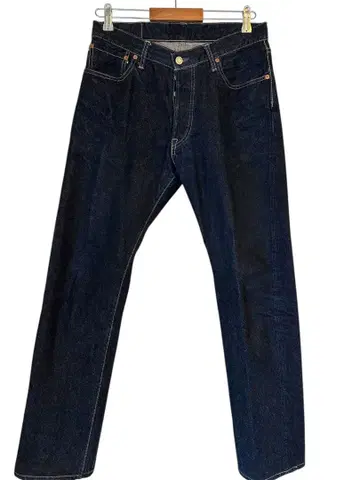 오카야마 한정판 FOB FACTORY 스트레이트 데님 33