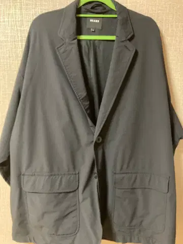 BEAMS 그레이 테일러드 자켓 L 사이즈