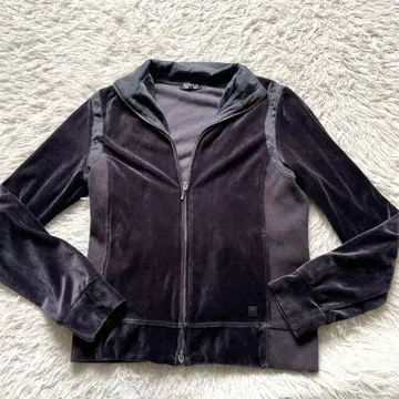 SONIARYKIEL 벨로아 벨벳 집업 자켓