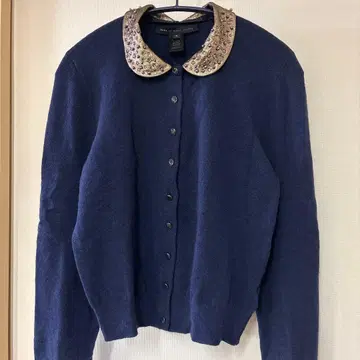 MARC BY MARC JACOBS 2WAY 가디건 비쥬 장식 옷깃